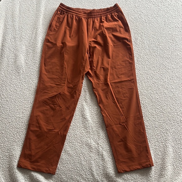 NWOT Topo Designs Women’s Boulder Climbing/Hiking Pants - Orange/Rust - Medium - Picture 8 of 15